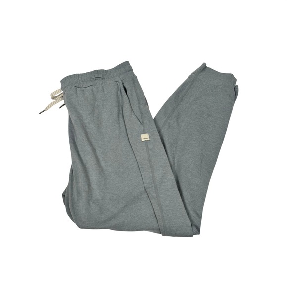 Vuori Pants - Vuori Women's Performance Jogger Long Gray Heather DreamKnit Lounge Pants Large